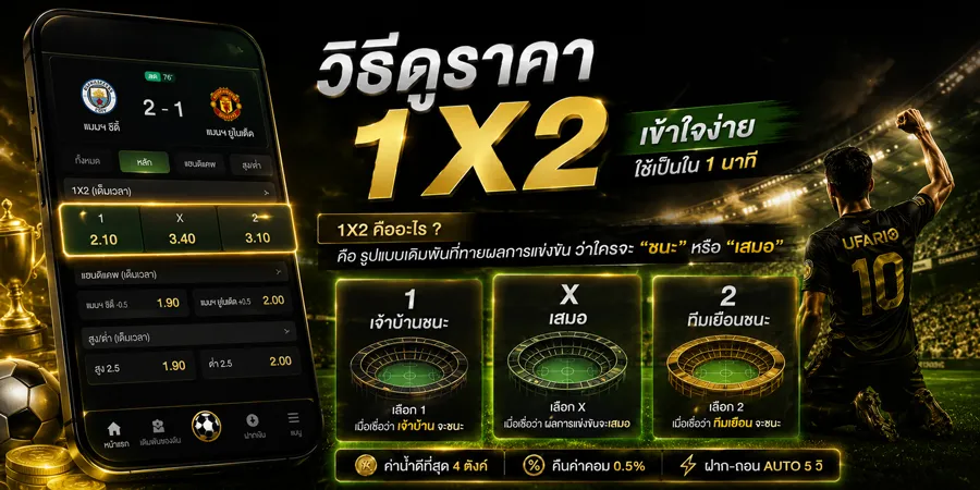 แทงบอล 1x2