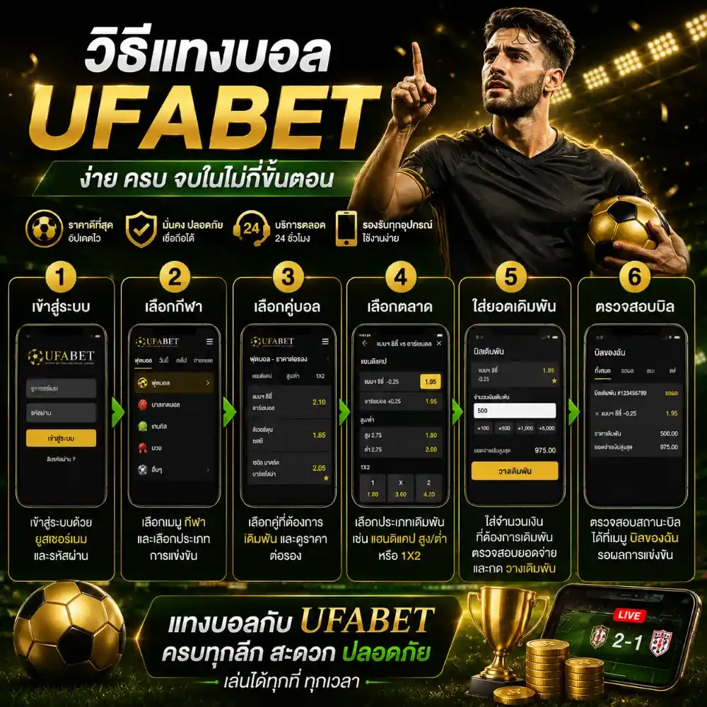 แทงบอลเว็บตรง UFABET