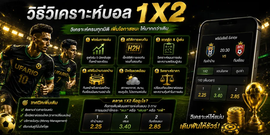 แทงบอล 1x2