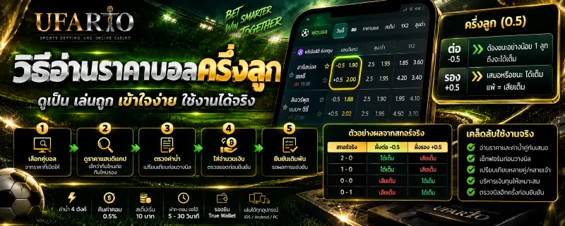 ราคาบอลลูกครึ่ง